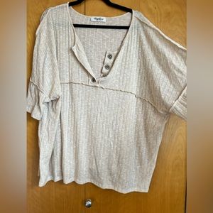 Haptics Slouchy Top